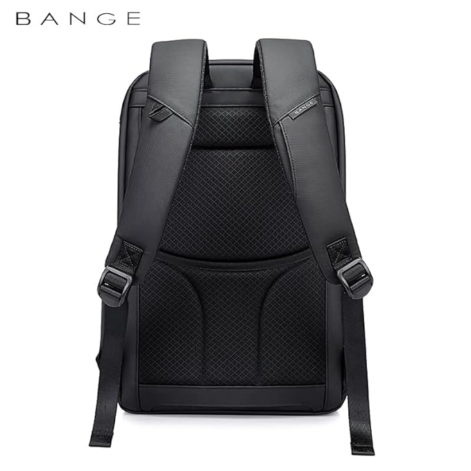 Red Lemon BANGE Captain Business Smart Backpack Waterproof fit 15.6 Inch Laptop Backpack with USB Charging Port,Travel Durable Backpack for Men and Women