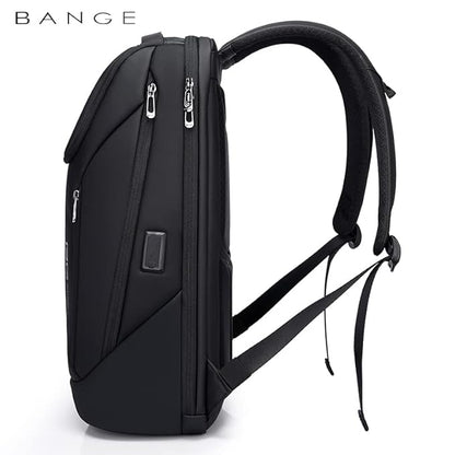 Red Lemon BANGE Captain Business Smart Backpack Waterproof fit 15.6 Inch Laptop Backpack with USB Charging Port,Travel Durable Backpack for Men and Women