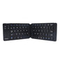 Portronics Chicklet Foldable QWERTY Keyboard, Mini Pocket Sized, Black