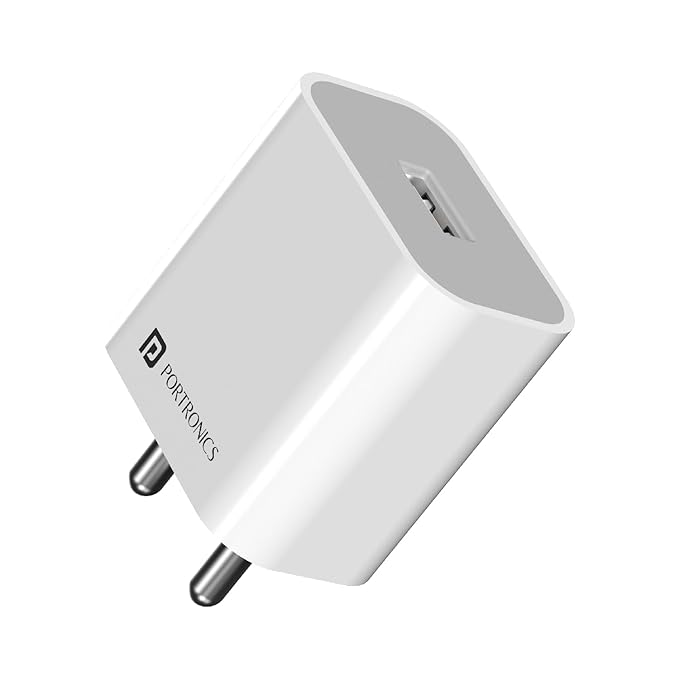 Portronics Adapto 12 2.4A 12W Fast Wall Charger