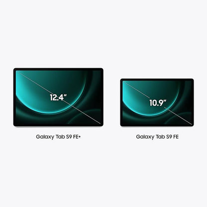 Samsung Galaxy Tab S9 FE+ 31.50 cm (12.4 inch) Display, RAM 12 GB, ROM 256 GB Expandable, S Pen in-Box, Wi-Fi, IP68 Tablet, Gray (4 Hours Delivery with in Bangalore)