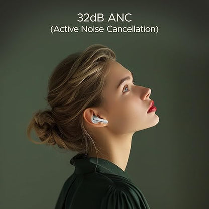 boAt Airdopes 141 ANC w/ 32 dB Active Noise Cancellation, 42 Hours Playback, 50ms Low Latency Beast Mode