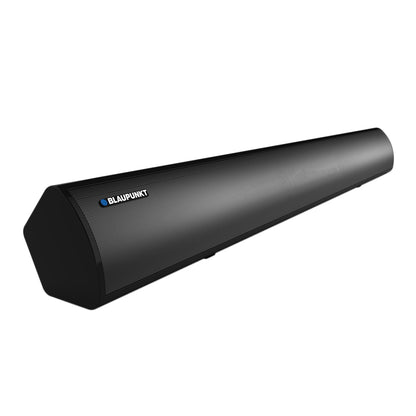 Blaupunkt Newly Launched SBA01 REKURVE 100W Wireless Bluetooth Soundbar with HDMI-ARC, Optical, Aux-in, USB & Bluetooth I Multiple Connectivity I Remote Control (Black)