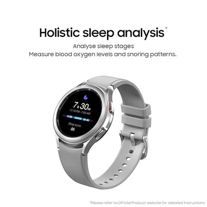 Samsung Galaxy Watch4 Classic Bluetooth(4.6cm, Black, Compatible with Android only)