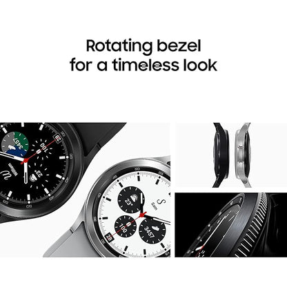 Samsung Galaxy Watch4 Classic Bluetooth(4.6cm, Black, Compatible with Android only)