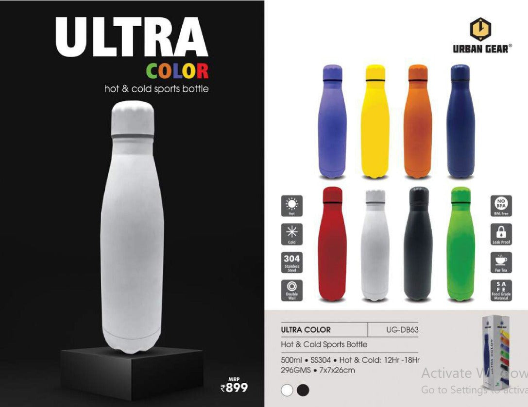 Ultra Color hot and cold sports bottle 500 ml