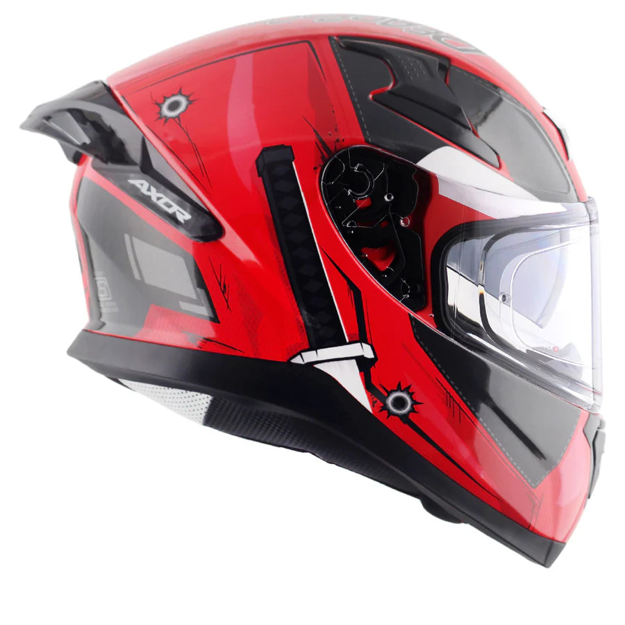 Axor Apex Marvel Deadpool Helmet (Men & Women) Red & Black