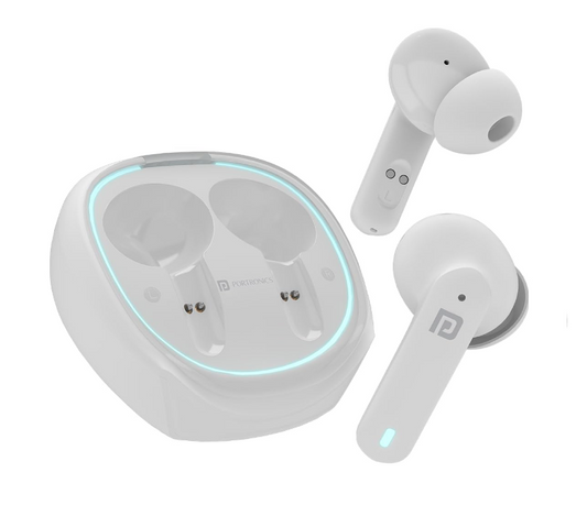 Portronics Harmonics Twins S11 in-Ear (White)